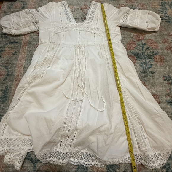 Anthropologie Eri + Ali Gustov White Eyelet Lace Dress - Picture 13 of 16